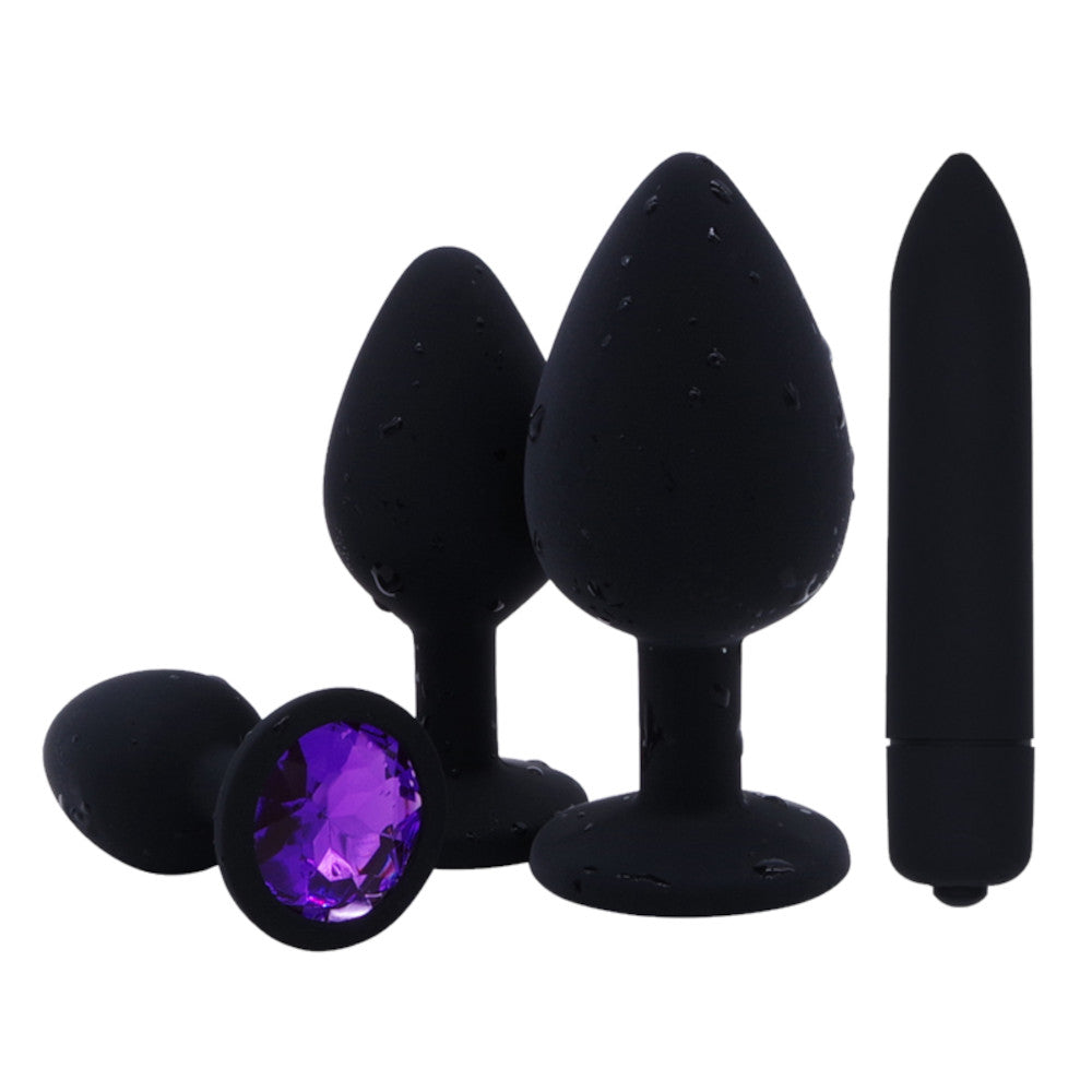 Scorching Sultry Enchanting Jewel Delights – Anal Pleasure Set (3 Piece)