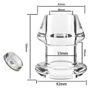 Scorching Sultry Erotic Crystal Vision Pleasure Plug – Ignite Your Deepest Desires