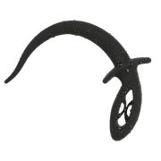Wild Whimsy – Black Silicone Dog Tail Plug