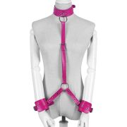 Seductive Leather Lingerie Harness – Unleash Your Inner Temptress