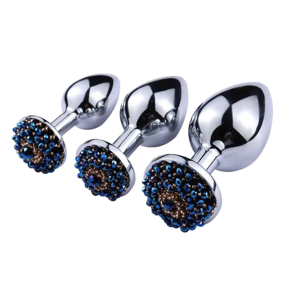 Sultry Jeweled Anal Plug Set (3 Piece)