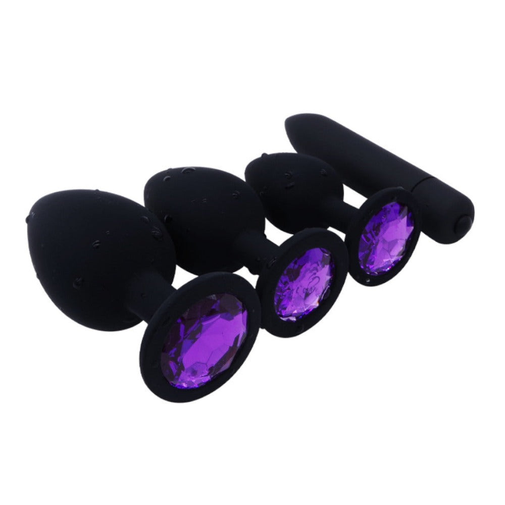 Scorching Sultry Enchanting Jewel Delights – Anal Pleasure Set (3 Piece)