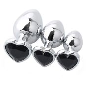 Seductively Sinful Anal Plug Set – Unleash Rocker Chick’s Primal Desires (3 Piece)