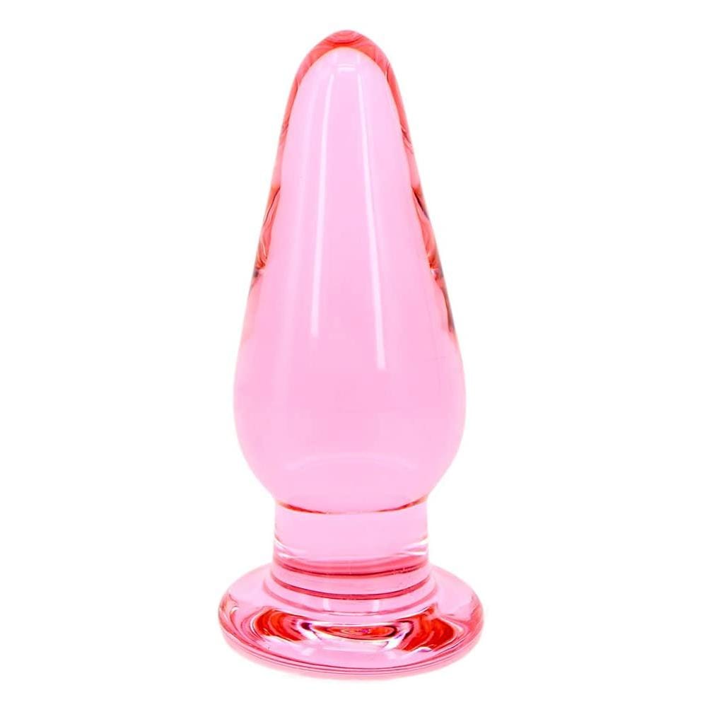 Unravel Your Desires with the Bewitching Pink Glass Siren Plug