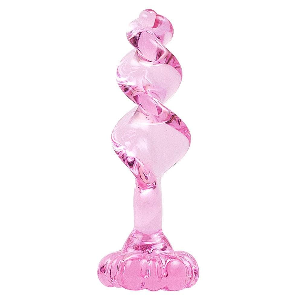 Enigmatic Spiral Glass Anal Delight – Unleash Your Secret Desires