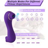 2-in-1-Clitoral-Sucking-Licking-G-Spot-Vibrator-Double-Nipple-Tongue-Stimulator-Vaginal-Breast-Massager