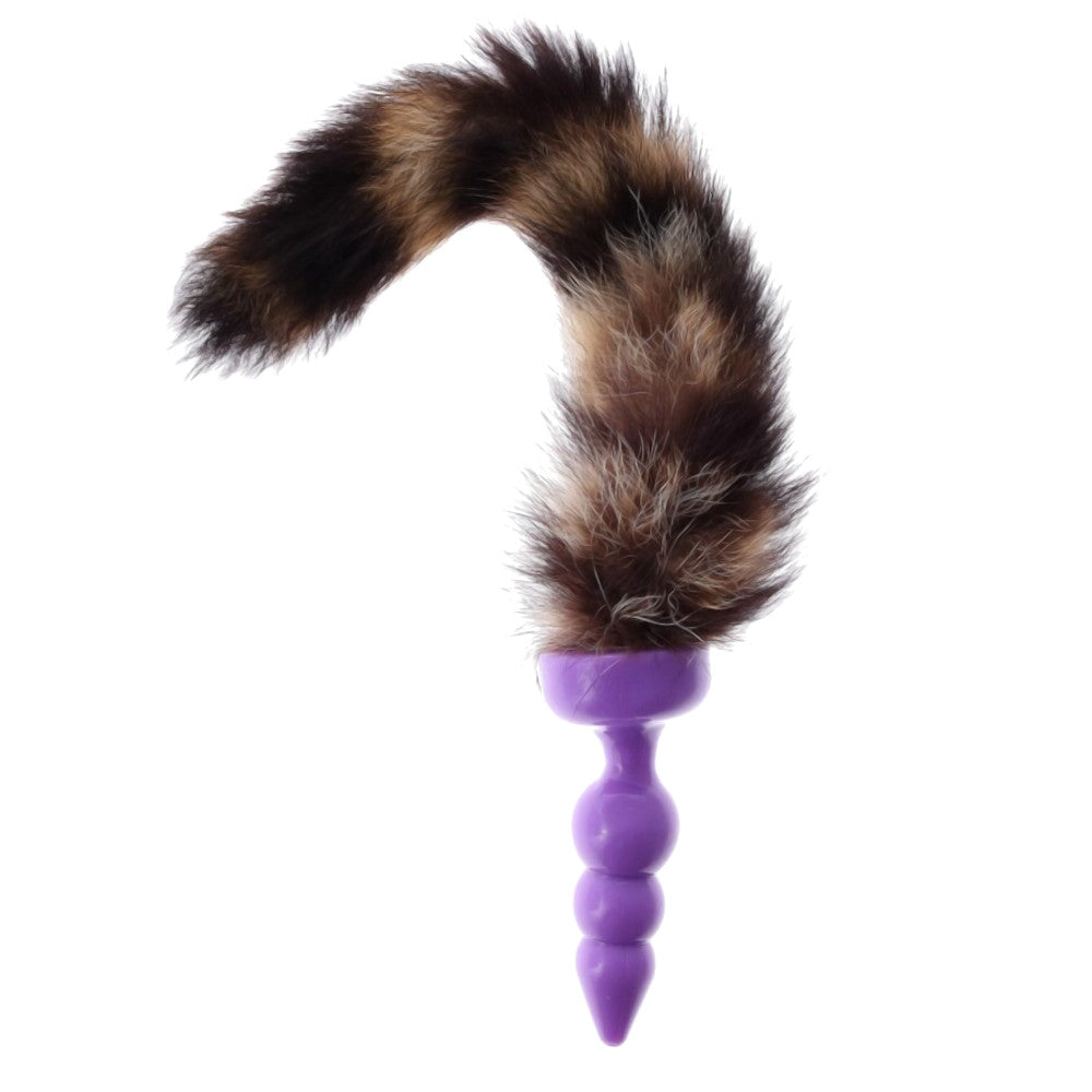 Purple Raccoon Tail Plug – Ignite Your Wildest Desires