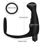 Wicked Anal Delight Massager with Cock Ring – Unleash Primal Pleasures