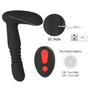 Anal Bliss Probe – Fiery 9-Speed Thrusting Vibrator