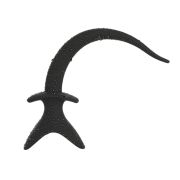 Wild Whimsy – Black Silicone Dog Tail Plug