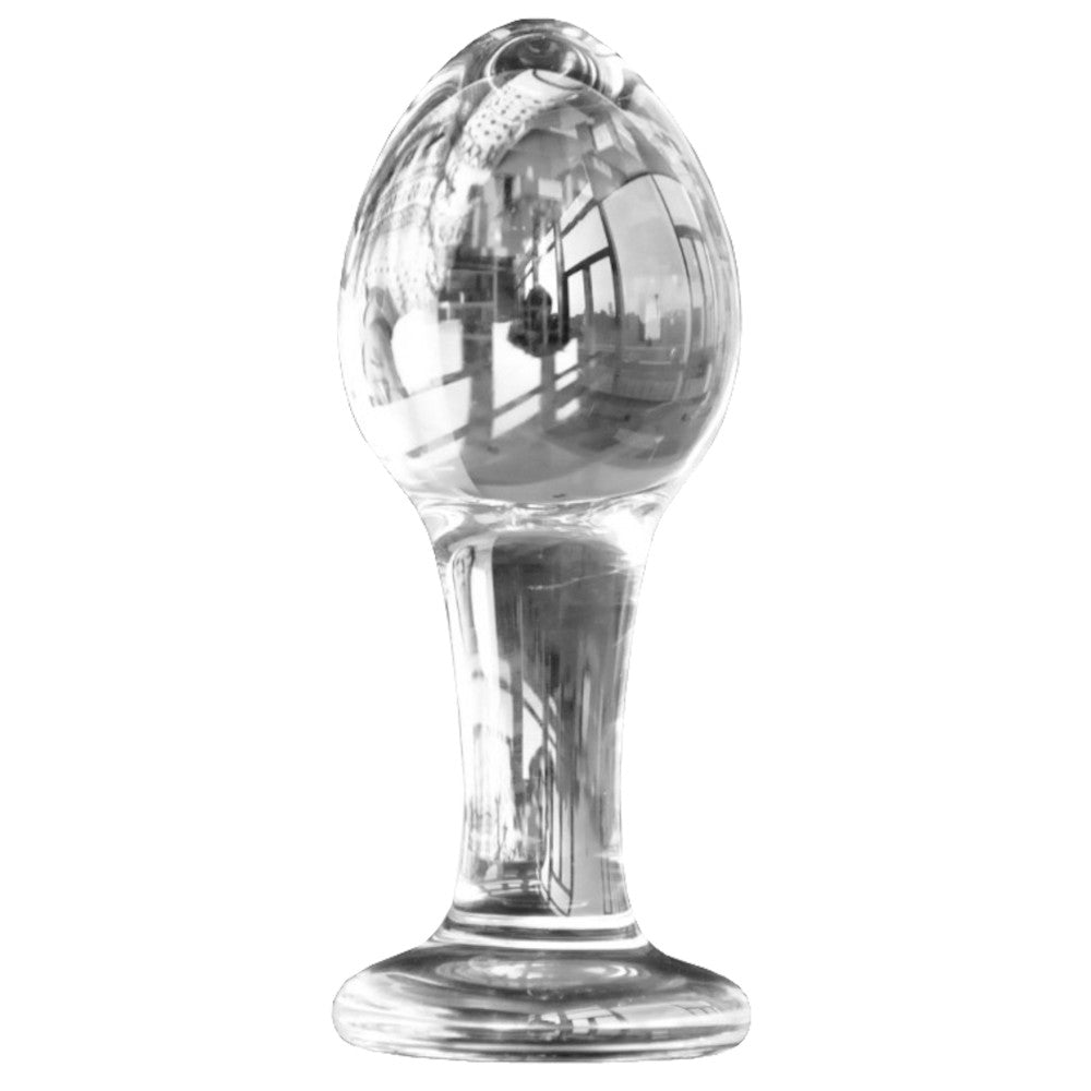 Blazing Sensation Gem – Glass Anal Plug