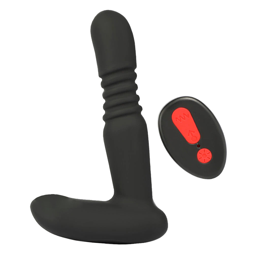 Anal Bliss Probe – Fiery 9-Speed Thrusting Vibrator
