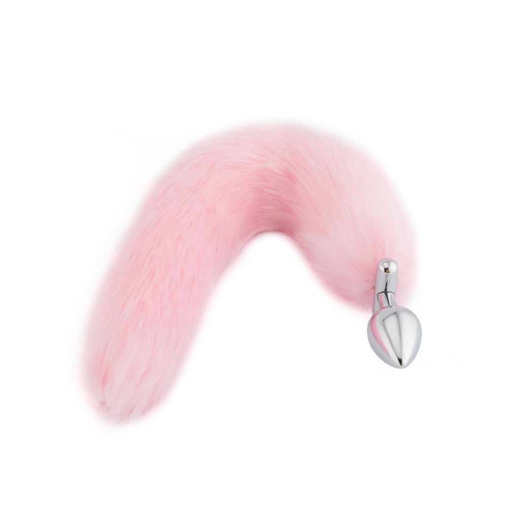 Pink Fox  Metal Tail – Unleash Your Forbidden Passion