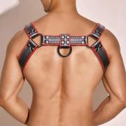 Unleash Your Wild – Sinful & Seductive Leather Harness Belt for Men