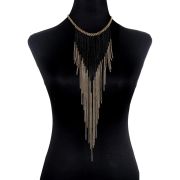 Sensual Enchantment: Unleash Your Inner Seductress with the Black Gold Body Chain