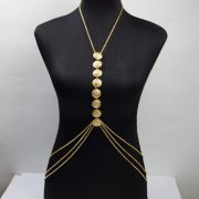 Sensual Enchantment: Unleash Your Inner Seductress with the Black Gold Body Chain