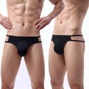 Blazing Cotton Lust – Men’s Sexy Low Waist Belt Underwear