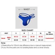 Blazing Cotton Lust – Men’s Sexy Low Waist Belt Underwear