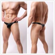 Bewitching Leather Thong – Unleash Your Primal Desires