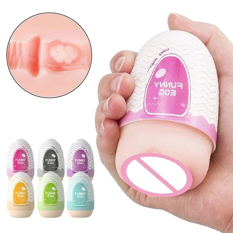 Unleash Exquisite Pleasure with the Mini Portable Masturbation Egg Cup