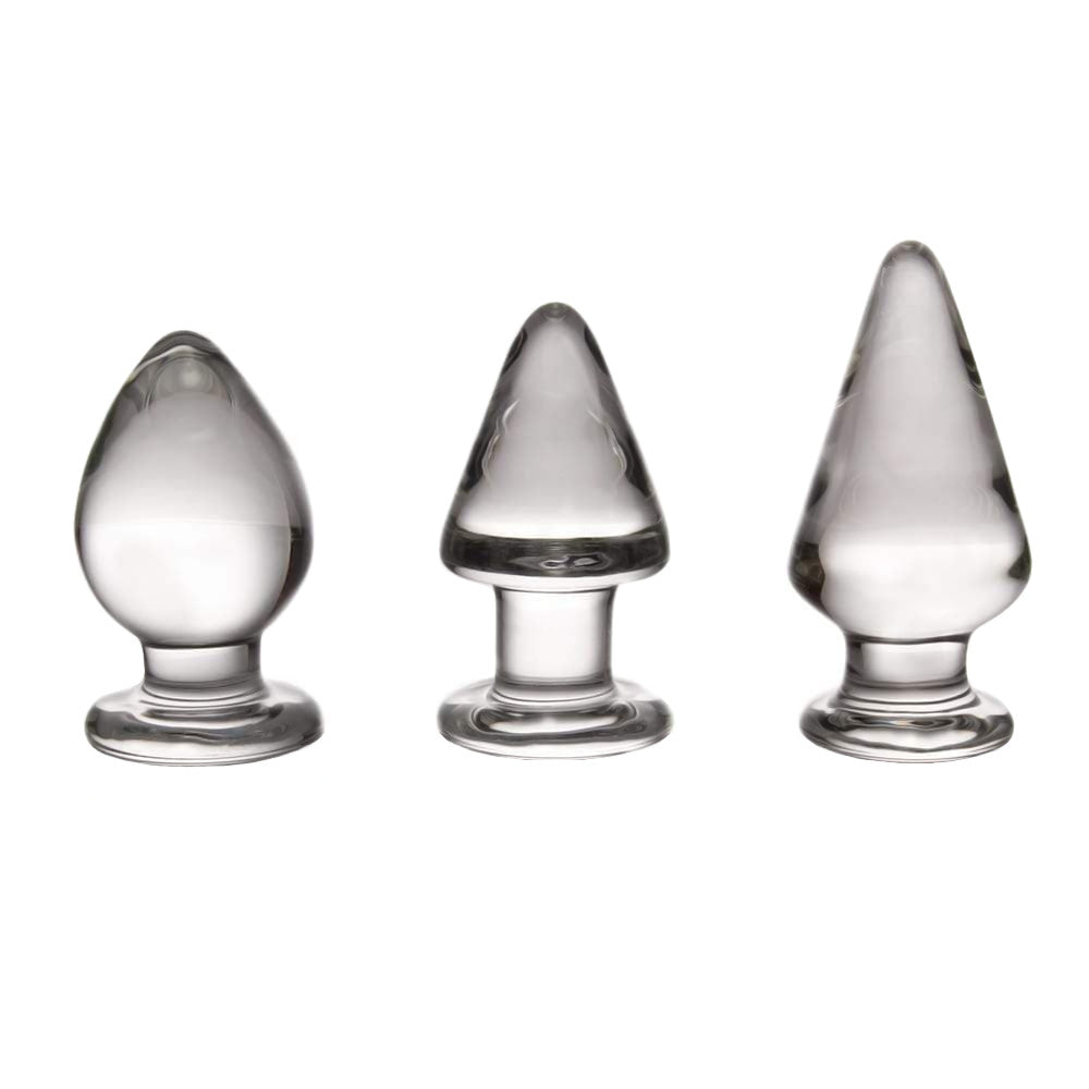Crystal Allure Glass Butt Plug