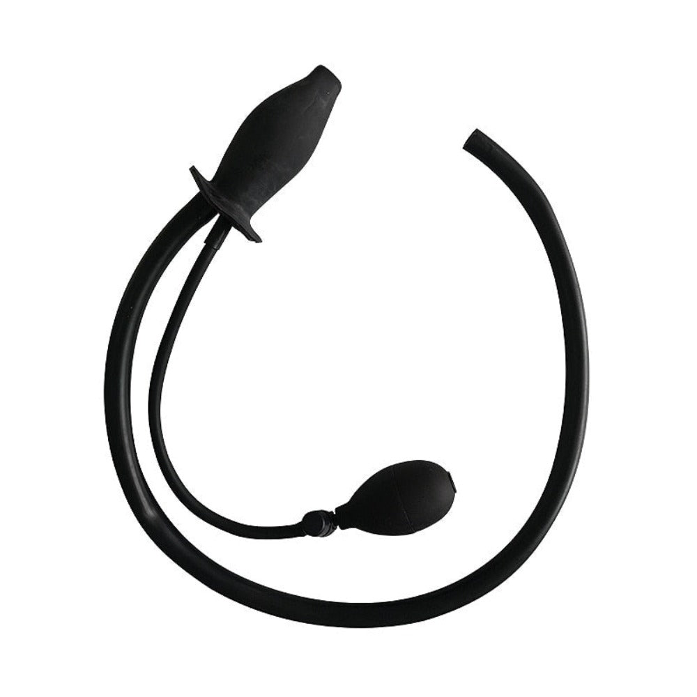 Unleash Forbidden Pleasures – Inflatable Enema Nozzle