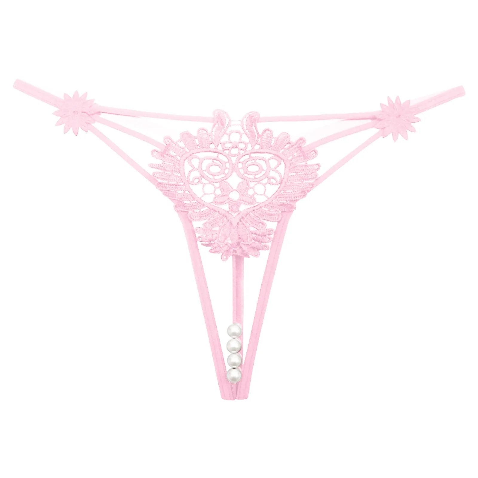 🎀Details of Women’s Embroidered Hollow Butterfly Sexy Low-Waist Underpants