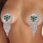 Stonefans Bling Round Pendant Chest Nipple Stickers: Unleash Your Sensuality