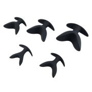 Sensual Adventure – 5-Piece Silicone Butt Plugs with Expansion