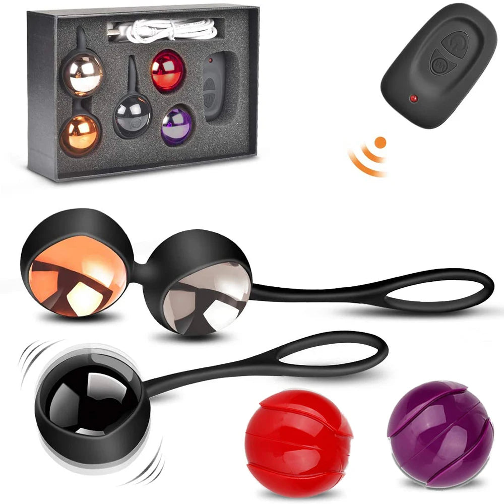 Intimate Pleasure Enhancer – Vibrating Kegel Balls