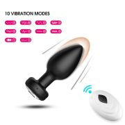 Sensational Surge – The Ultimate Silicone Anal Plug with Wireless Remote and APP Control