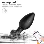 Sensational Surge – The Ultimate Silicone Anal Plug with Wireless Remote and APP Control