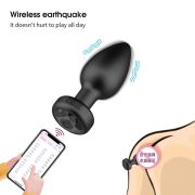 Sensational Surge – The Ultimate Silicone Anal Plug with Wireless Remote and APP Control