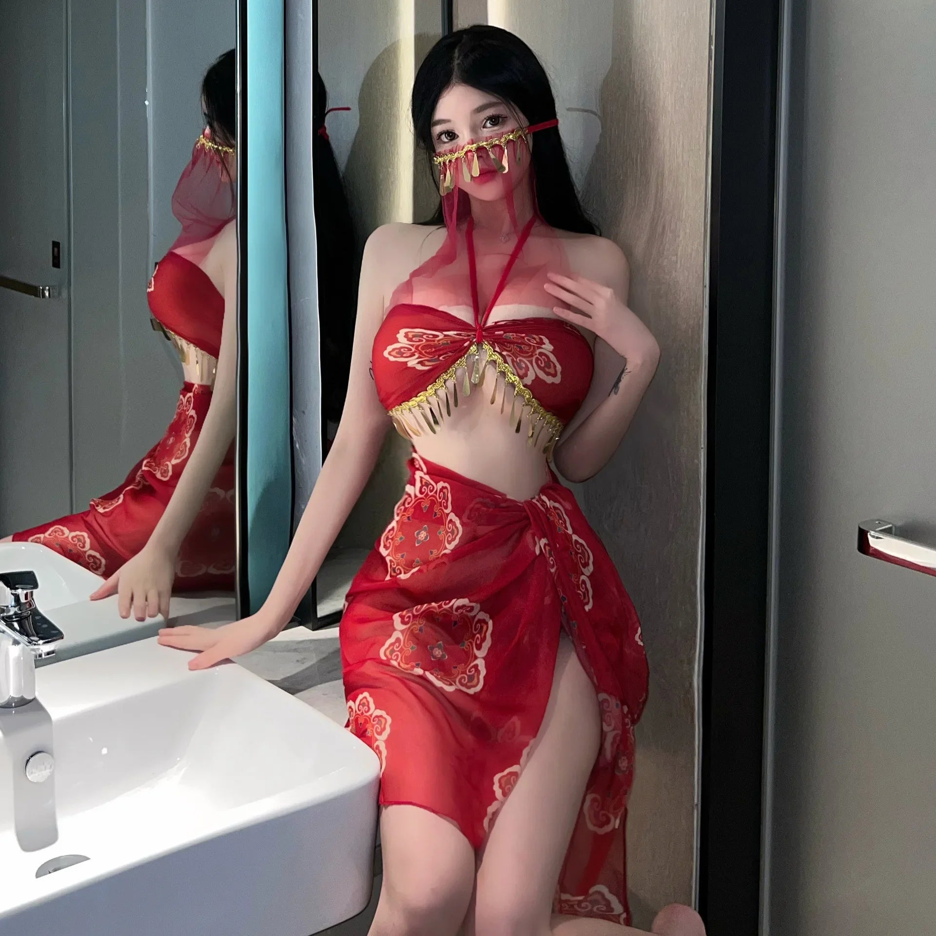 Classical Exotic Dancer Costume