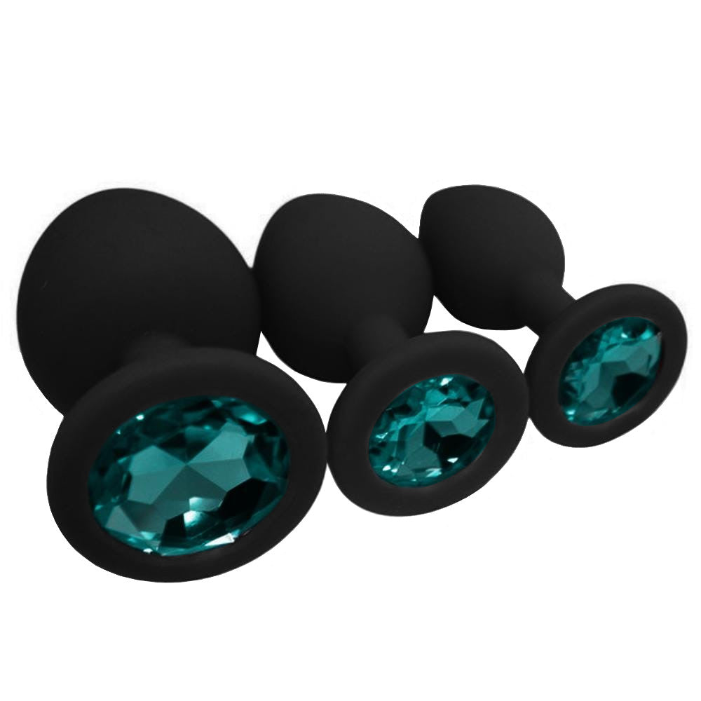 Anal Plug Set for Princesses – Unleash Primal Pleasures (3 Piece)