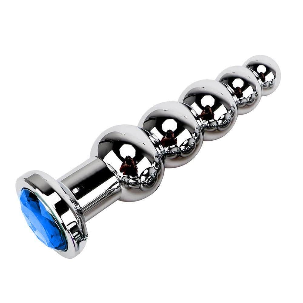 Sinful Jeweled Beaded Plug – Unleash Forbidden Ecstasy