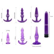 Scorching Sultry Anal Odyssey – Premium Anal Training Kit (7 Piece With Vibrator)