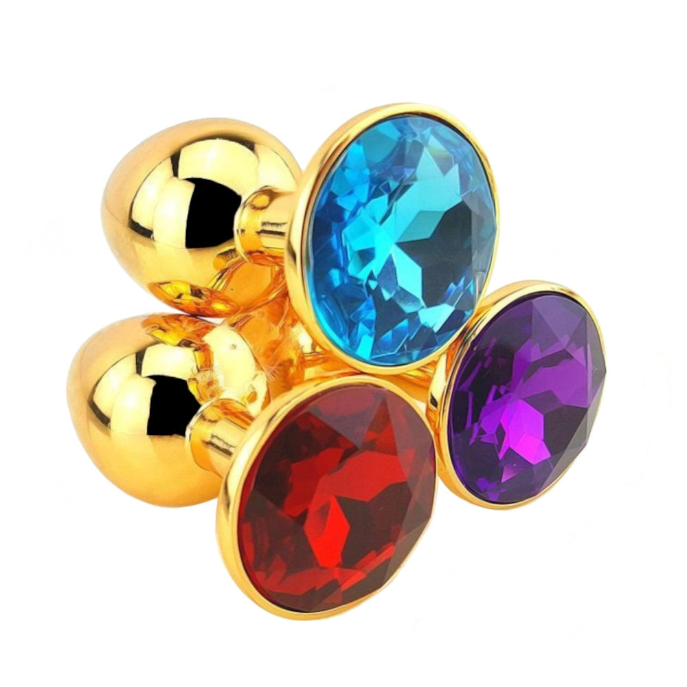 Golden Jewel Anal Pleasure Plug