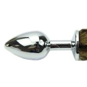 Enchanting Tail – Stainless Steel Raccoon Tail Plug