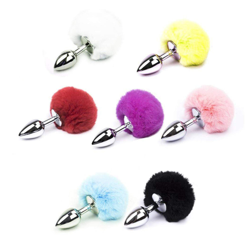 Sinfully Alluring Bunny Tails Anal Plug Set