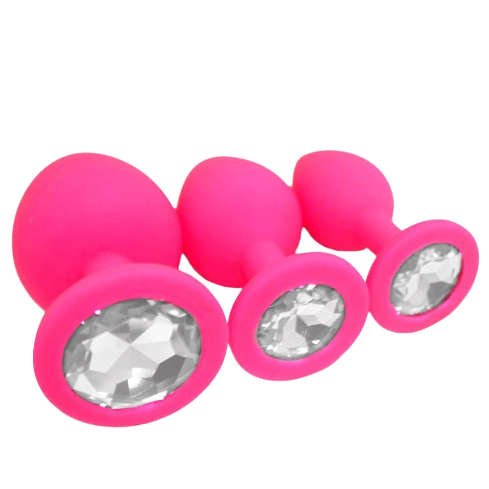 Anal Plug Set for Princesses – Unleash Primal Pleasures (3 Piece)
