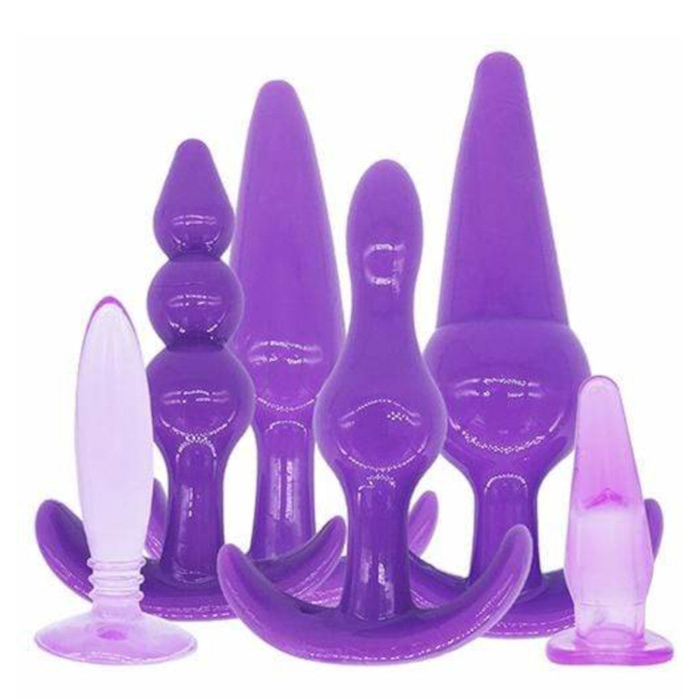 Unleash Forbidden Pleasures – Silicone Stretching Trainer Kit (6 Piece)