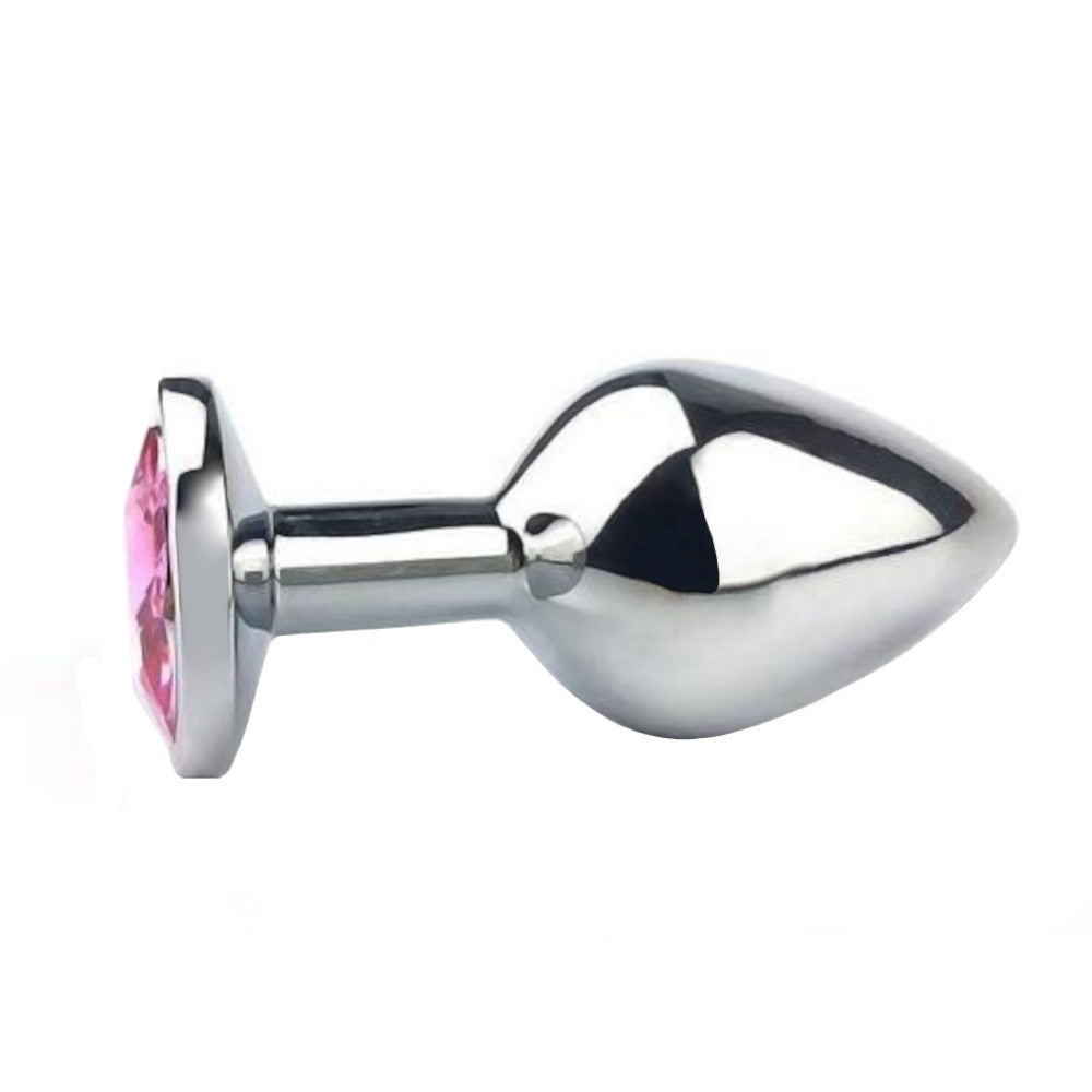 Unleash Forbidden Pleasures with the ‘Enchanting Stainless Steel Princess Plug