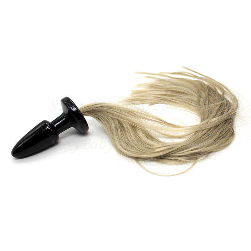 Enchanting Equine Ecstasy – The Blonde Tail Plug