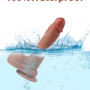 Realistic Dildo for Beginners Lifelike Huge Silicone Dildo, with Strong Suction Cup for Hands-Free Play, Realistic Penis for G-Spot Stimulation Dildos Anal Sex Toys for Women and Couple 7.7 “