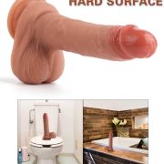 Realistic Dildo for Beginners Lifelike Huge Silicone Dildo, with Strong Suction Cup for Hands-Free Play, Realistic Penis for G-Spot Stimulation Dildos Anal Sex Toys for Women and Couple 7.7 “