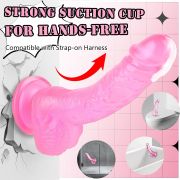 🎀The Secret of Sensual Delight: “7-Inch AllureGlo Realistic Silicone Dildo for Unforgettable Pleasure