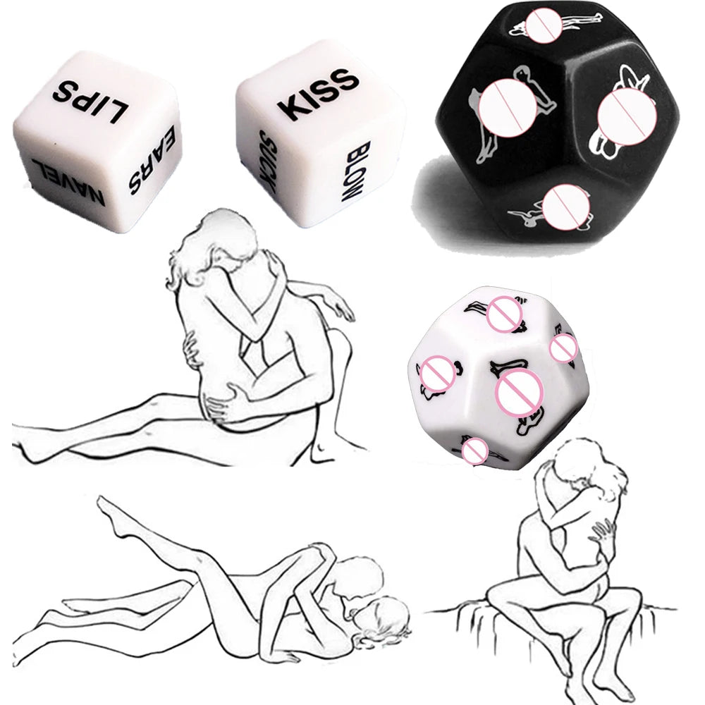Forbidden Pleasure – 12 Sides Sex Dice for Adventurous Souls