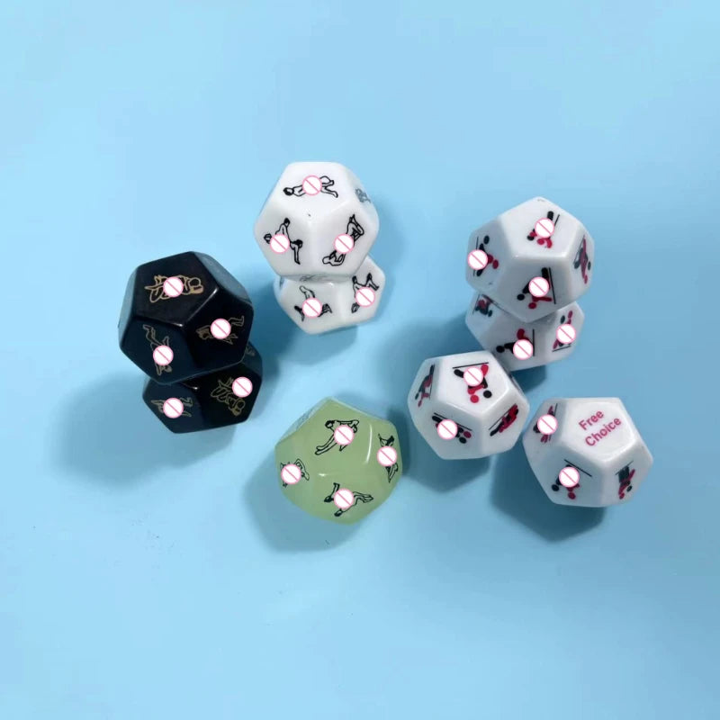 Forbidden Pleasure – 12 Sides Sex Dice for Adventurous Souls