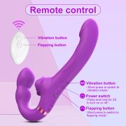🎀The Enchantment of Intimacy: Lesbian Delight Strapless Strap – on Double Dildo Vibrator🎀